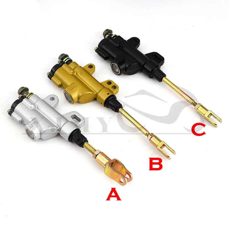 

New Motorcycle Rear Hydraulic Brake Master Cylinder Pump For 50cc 70cc 110cc 125cc 150cc 250cc Thumpstar ATV Pit Pro Dirt Bike