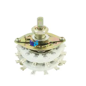 

KCT4X5 4P5T 4Pole 5 Position Dual Decks Band Channel Rotary Switch