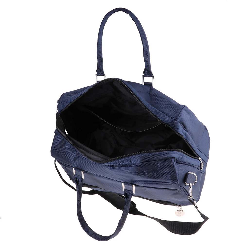 Waterproof Golf Bags Golf Club Boston Bag Deluxe Golf Clothing & Shoes Storage Case with Separate Shoes Area 