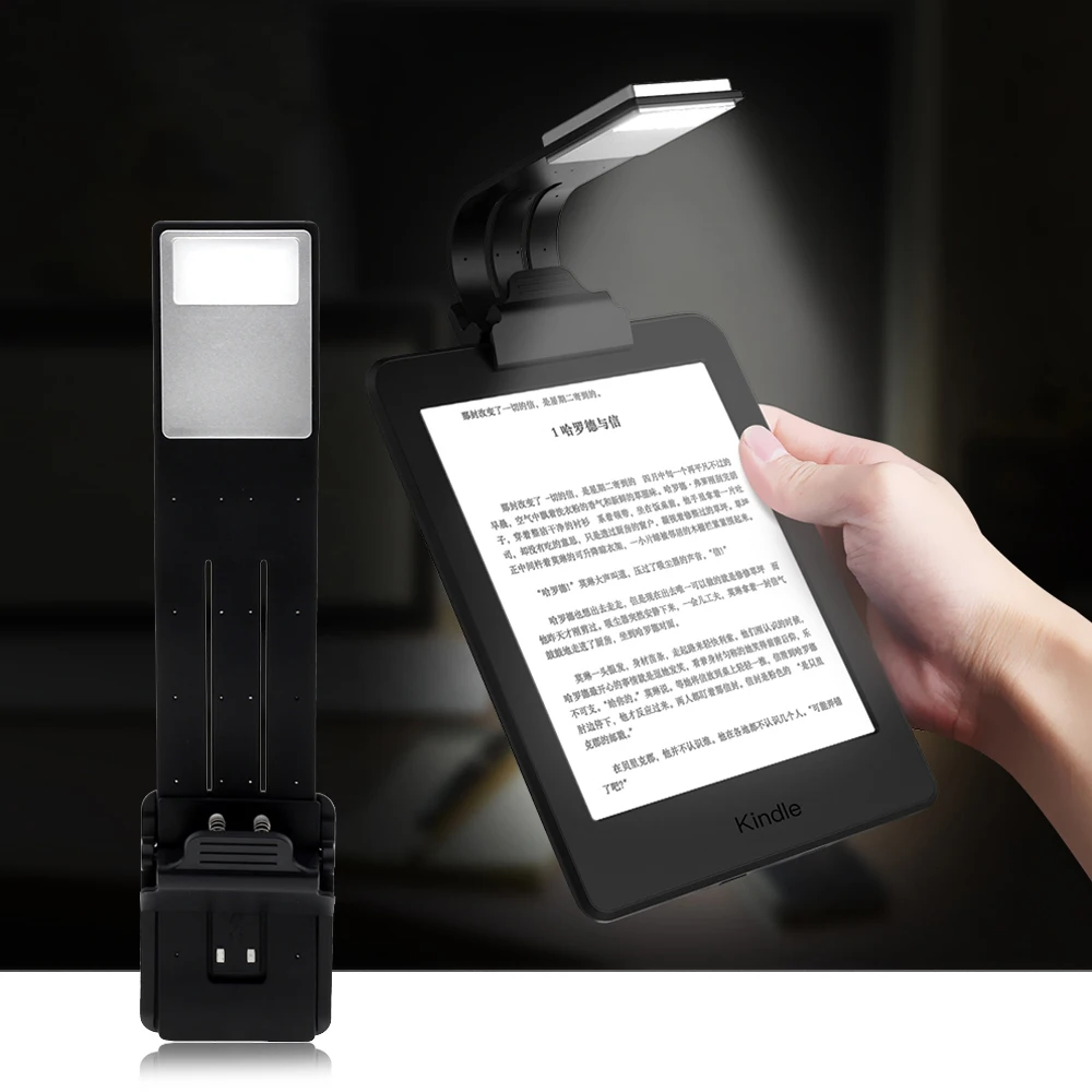 flexible con clip lampara libros luz led de libro lampara de luz nocturna de escritorio lampara para lectura de libros brillante libro blanco luz para