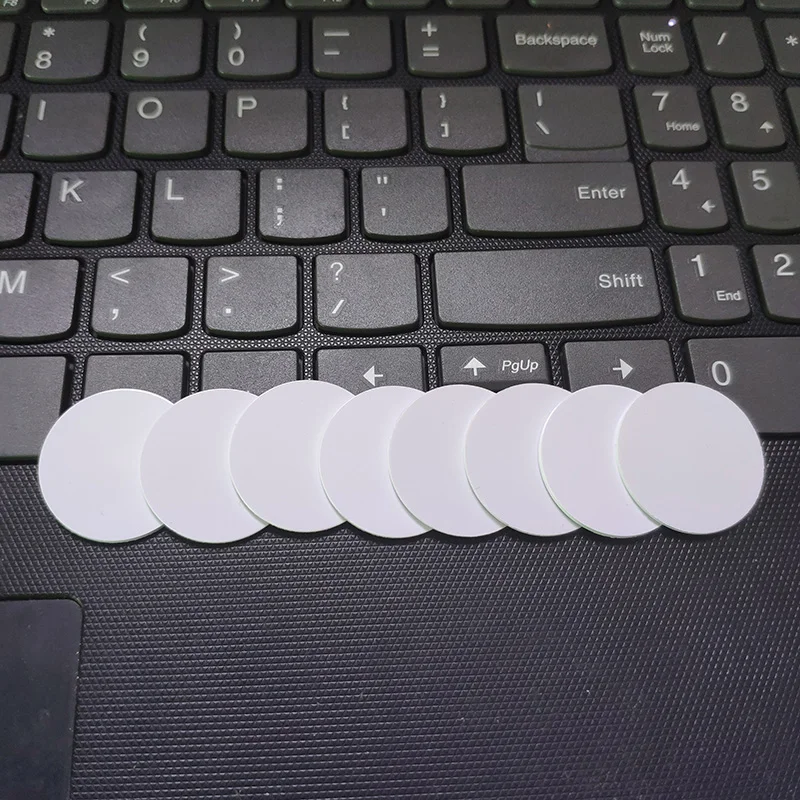 RFID Tag 20/50/100pcs NFC Ntag215 Coin Tag Key Tag 13.56MHz Ntag 215 Universal Label RFID Ultralight Tags Labels For TagMo Forum Type2