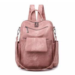 2021 New Women's Bag Fashion Backpacks Designer Bag PU Backpack for Women