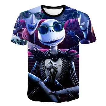 

Latest Skull 3D Cartoon Skull Fashion T-shirt Horror Man Fun Fun 2020 Summer Men's and Women's Tops