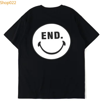 

New Justin Bieber Summer style End Smiley T-Shirt 100% Cotton Men Casual Clothing High Quality Justin Bieber T-Shirt