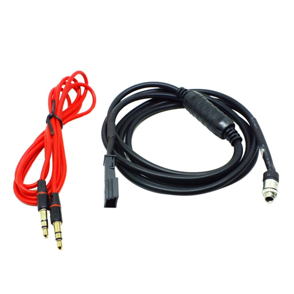 1.5M AUX Auxiliary Input Kit Audio Adapter Female Cable for BMW E39 E46 E53 IPHONE MP3
