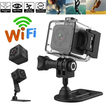 SQ29 HD Mini WiFi IP Camera Sport Action Camera Waterproof DV Camcorder Night Vision Motion Detection Video Micro Cam