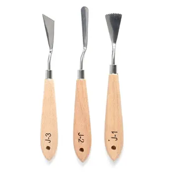 

10pcs/set Stainless Steel Painting Palette Knife Oil Paint Spatula Scraper Tools