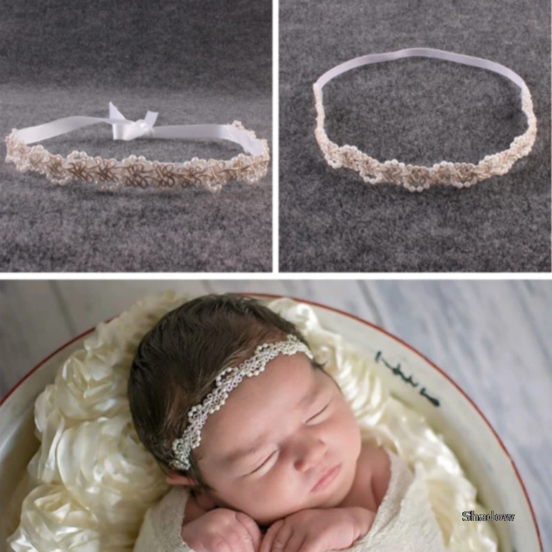 pearl baby headband