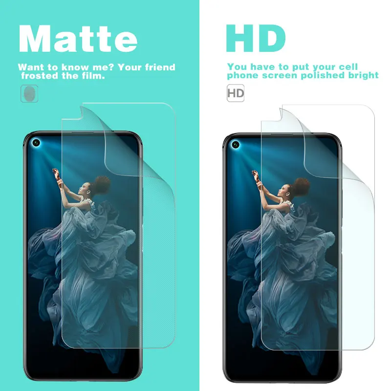 HD LCD глянцевая пленка для Huawei Honor 20 YAL-AL00 YAL-L21 матовая против отпечатков пальцев