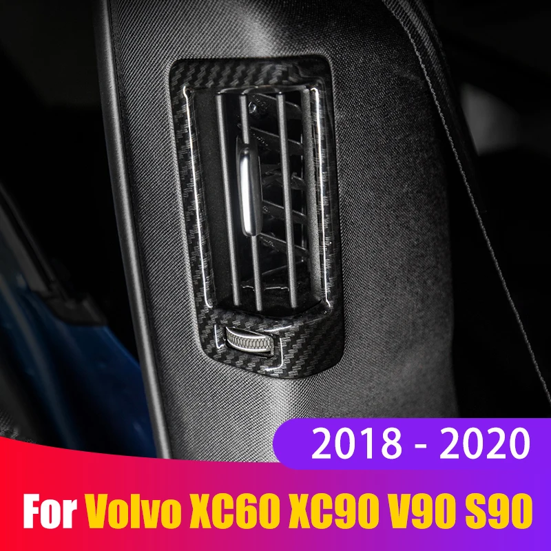 Для Volvo XC60 XC90 S90 V90 2018 2019 2020 ABS Автомобильная внутренняя задняя Центральная стойка
