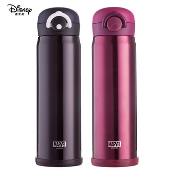 

Disney MANVEL Childen student 316 stainless steel thermos bottle solid color food thermos coffee cup keep warm easy protable