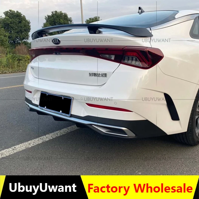 ABS Factory Style Rear Trunk Spoiler Wing for 2021 KIA K5 Optima Unpainted