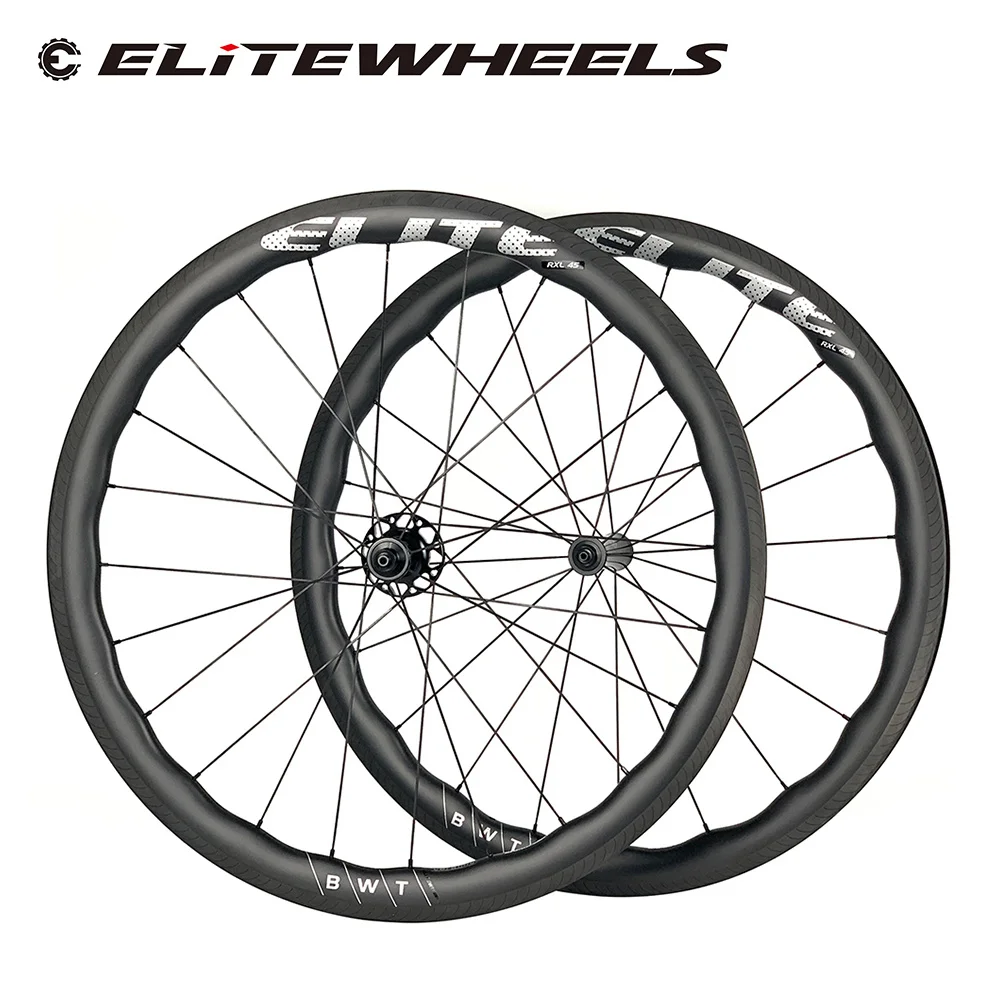 ELITEWHEELS BWT Road Carbon Wheelset Sapim Cx Ray Spoke Ceramic Bearing