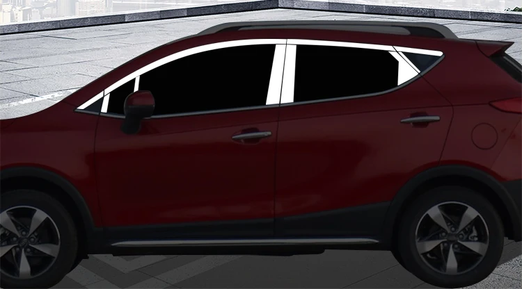 Lsrtw2017 304 нержавеющая сталь окна автомобиля планки для jac уточнить s3 s5 rs m2