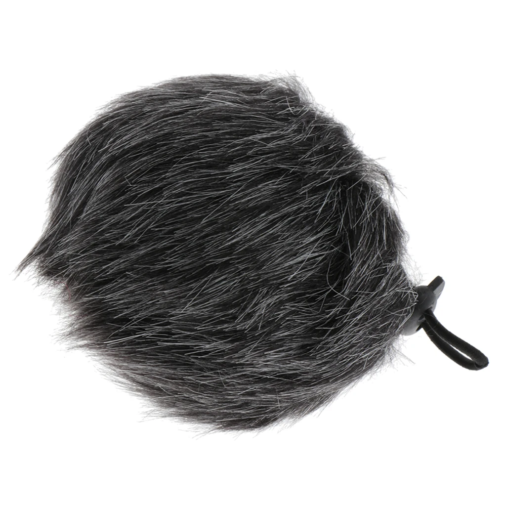 Outdoor Furry Microphone Windscreen Muff fits Zoom H1 Mic Windscreen Wind Cover for Zoom H1 and More