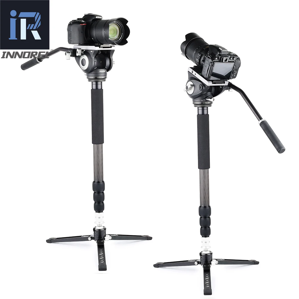  INNOREL H85 Video fluid heads SLR camera hydraulic damping Manfrotto panoramic video tripod head