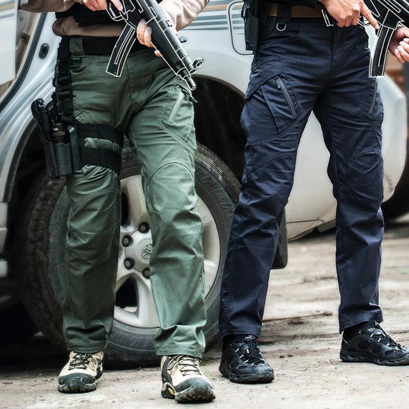 Tactical-Pants SWAT Long-Trousers Military Wear-Resistant Many-Pockets Combat Waterproof