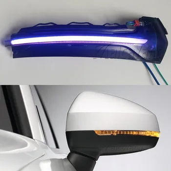 

Car LED Turn Signal Light Dynamic Sequential Mirror Rearview Indicator Blinker For Audi A3 8V S3 RS3 2013-2018