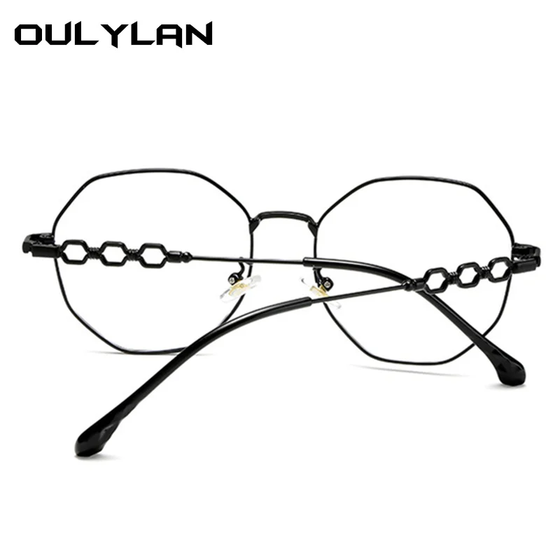 Oulylan, классический, анти-синий светильник, оправа для очков, для женщин, прозрачные линзы, очки, дизайн, оправа для очков, для мужчин, прозрачные очки для близорукости