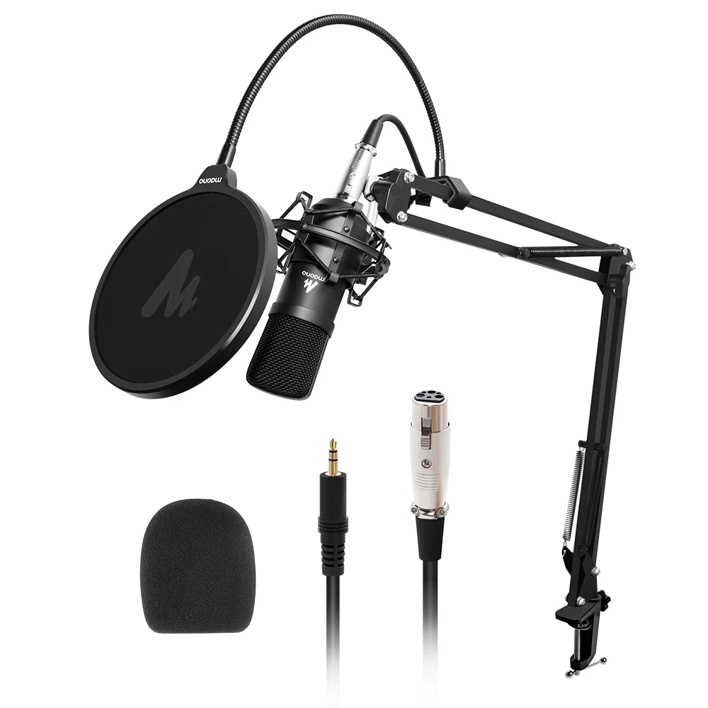 MAONO AU-A03 Professional Studio Microphone Kit Condenser Cardioid Microfono Podcast Mic for Gaming