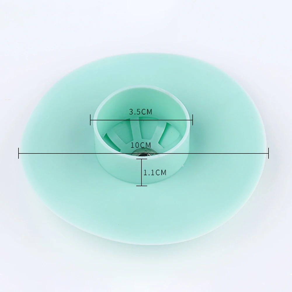 2PCS Silicone Press Type Pool Plug Floor Drain