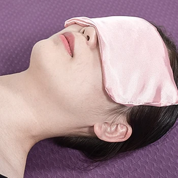 

Silk Yoga Sleep Mask Cassia Seed Lavender Massage Eyes Pillow Sleeping Eyeshade Cover for Massage Relaxation Mask Aromatherapy
