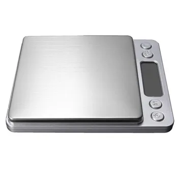 オンライン デジタルキッチンスケールミニポケットステンレス鋼の精密ジュエリー電子バランス重量ゴールドグラム