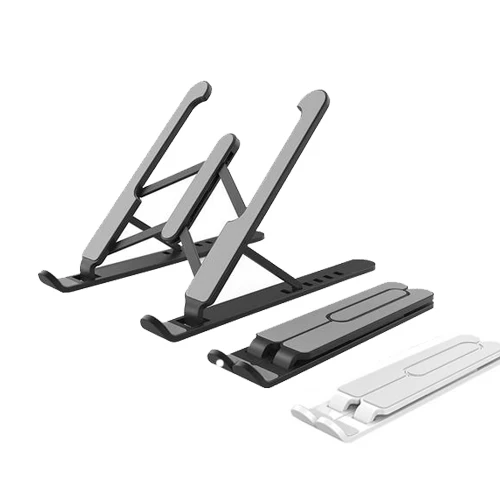 Soporte plegable para ordenador portátil, Base de silicona antideslizante, ajustable, para MacBook Air Pro