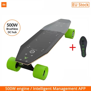 

Xiaomi ACTON Smart Electric Skateboard Wireless Remote Control 36V 500W E-scooter Omnidirectional LED Light Group 12KM Endurance