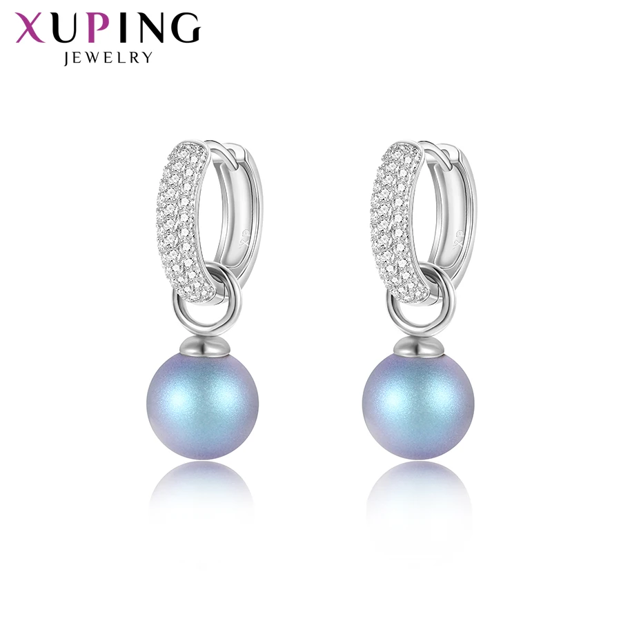 Najtaniej Biżuteria xuping modne kolczyki klasyczne kryształy swarovskiego luksusowe dla kobiet wykwintne prezent na walentynki M85 20436