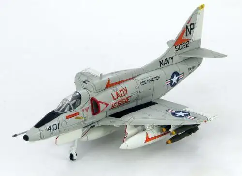 Хобби мастер Дуглас A-4F Skyhawk USN VA-164 ghostrider NP401 леди Джесси Хэнкок 1/72 литая под давлением модель самолета Ограниченная серия