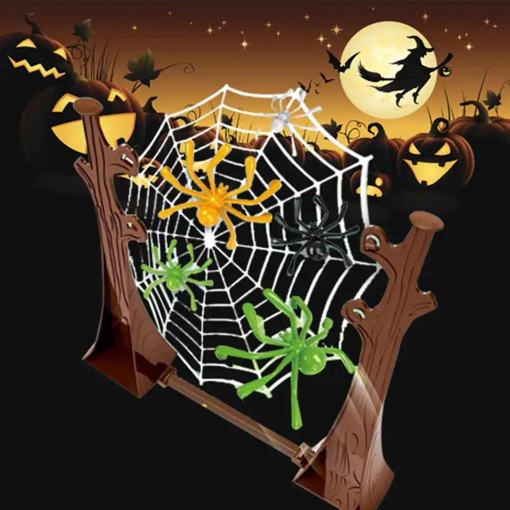 

Creativity Kids Bouncing Spider Game Family Table Game Fun Realistic Parent-child Interaction Desktop Toy For Party Gift