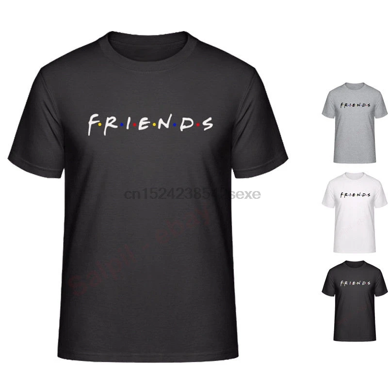 F.R.I.E.N.D.S Американский ТВ показать футболки для друзей футболка подростков