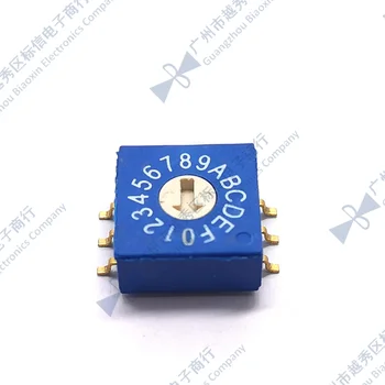 

0-F rotary coding switch 16-bit PCB 8C2 1C4 positive code 3:3 SMD