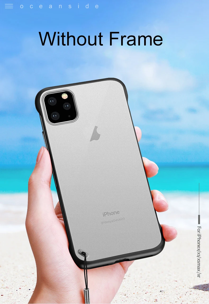Чехол для iPhone 11 pro Max, чехол для Apple iPhone XI 11 Pro, матовый защитный чехол для задней панели, чехол с кольцом