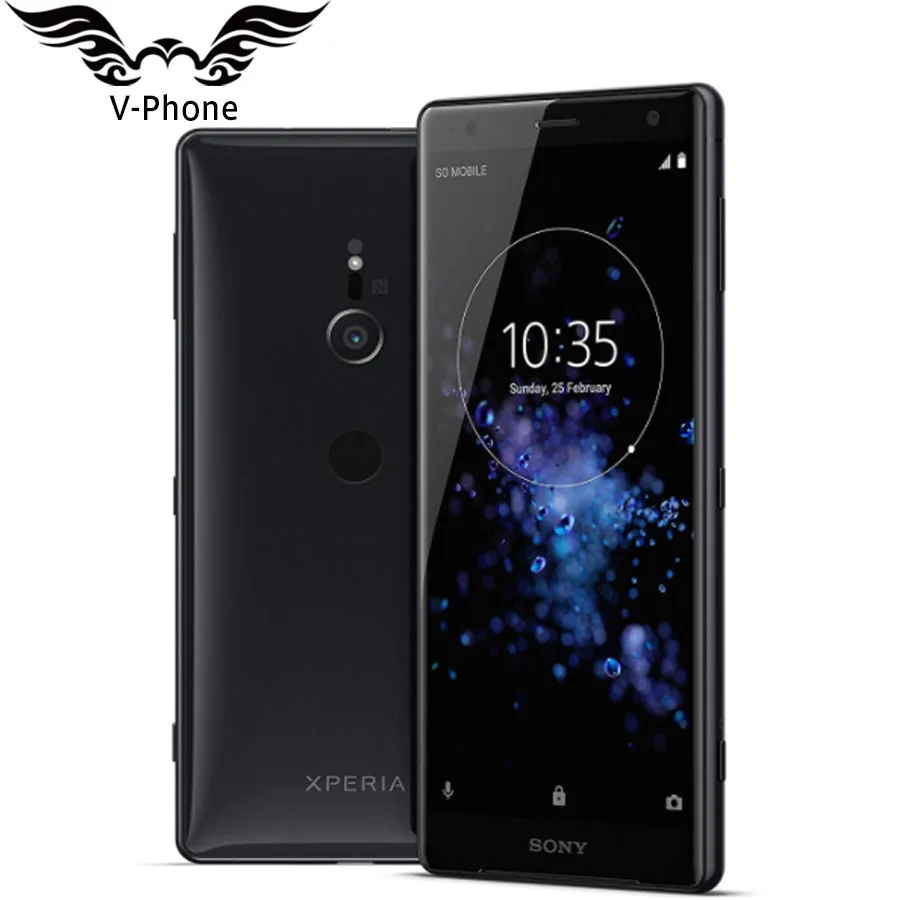 sony Xperia XZ2 H8296 Dual SIM мобильный телефон 4G LTE 6 ГБ ОЗУ 64 Гб ПЗУ 5," Snapdragon 845 Восьмиядерный 3180 мАч NFC телефон