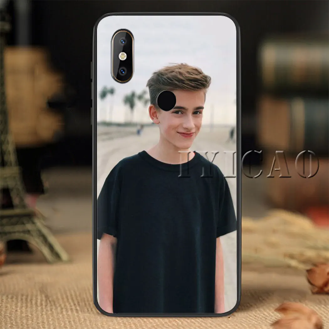 Мягкий силиконовый чехол IYICAO Johnny Orlando для Redmi Note 7 8 6 5 Pro 5A Prime 7A K20 Pro Go - Цвет: 1