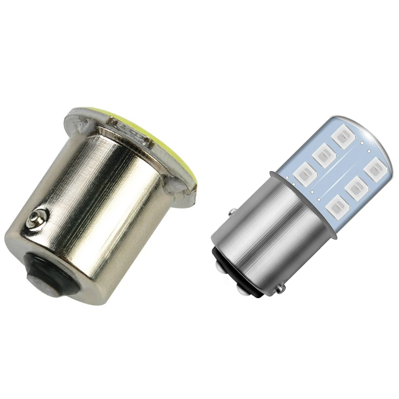 12 шт. автомобисветодиодный светодиодные лампы 1156 SMD В BA15S P21W &amp 5050 1157 | Автомобили и