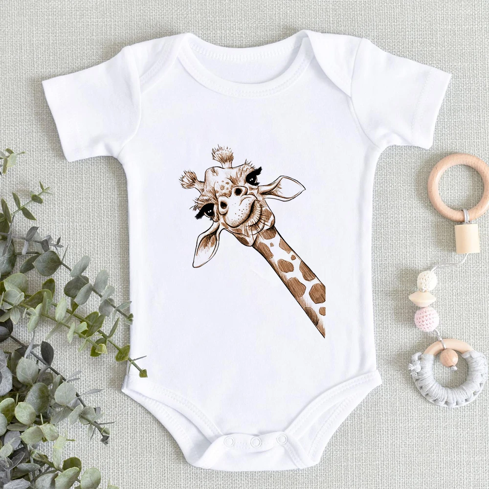 Fashion One Pieces Newborn Bodysuit Ropa De Debe Hipster Graphic Infant  Jumpsuits Giraffe 0 24M New Baby Girl Boy Clothes|Bộ liền quần| - AliExpress