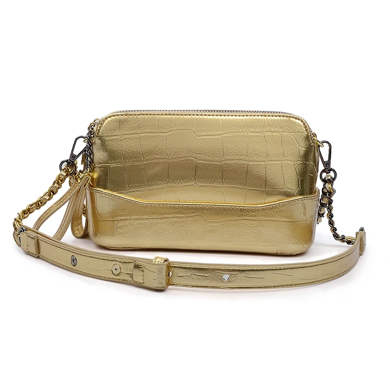 New Fashion Women Ladies Messenger Shoulder Handbag Black Clutch Quilted Chainluxury Brand Designer HandBag