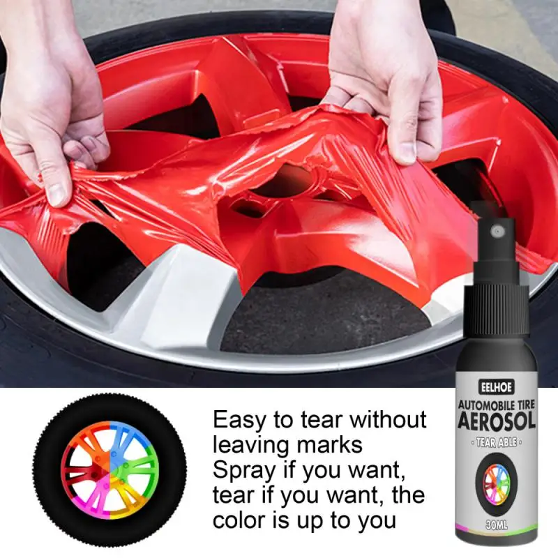 Eelhoe 30ml Car Tire Body Wheel Selfpainting Paint Spraying Film Car