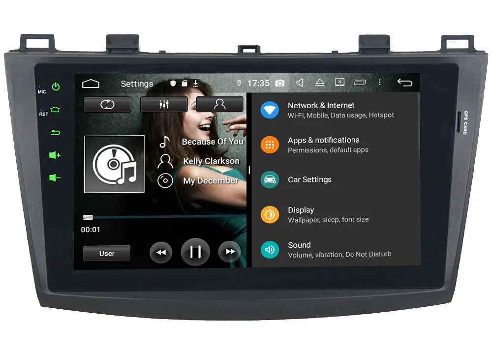 Klyde " ips 4G wifi Android 9,0 Восьмиядерный 4 Гб ОЗУ 64 Гб ПЗУ DSP BT автомобильный DVD мультимедийный плеер радио для Mazda 3 Axela 2010-2013