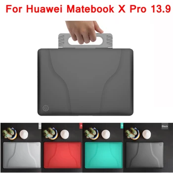 

For Huawei Matebook X Pro 2019 13.9 Laptop Case Cover Case with Hand Holder for Funda Huawei Matebook X Pro Hard Case