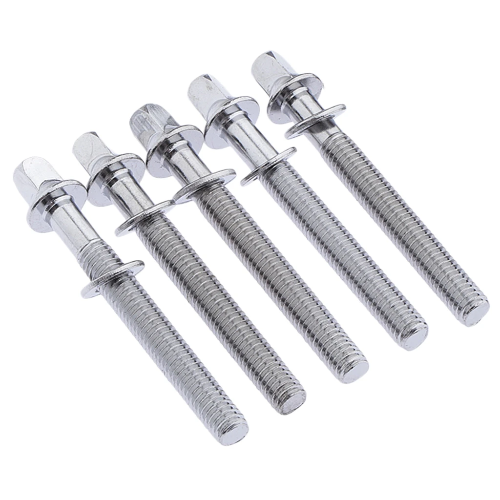 5x NEW 45/55/65/75mm Drum Tension Rods for Tom Snare Drum Build Accessories