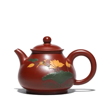 

135ml Yixing purple clay teapot genuine hand made mud Dahongpao Kungfu pot