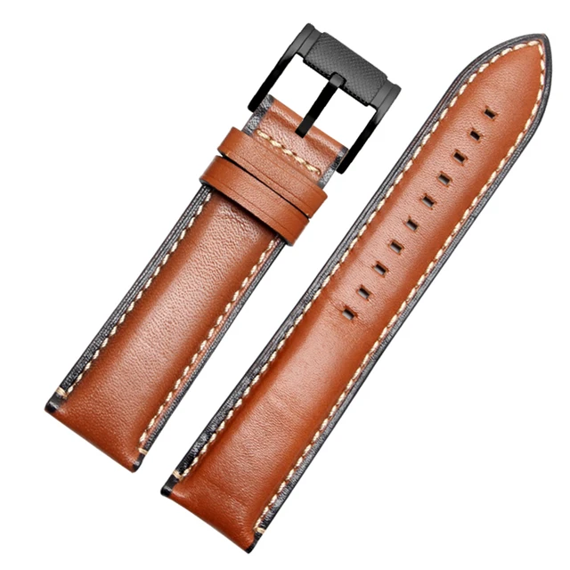 Genuine Leather 22mm Watch Strap For 