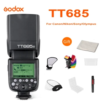

Godox TT685 TT685C TT685N TT685S TT685F TT685O TTL HSS 2.4G GN60 Camera Flash Speedlite for Canon Nikon Sony Fuji Olympus Camera