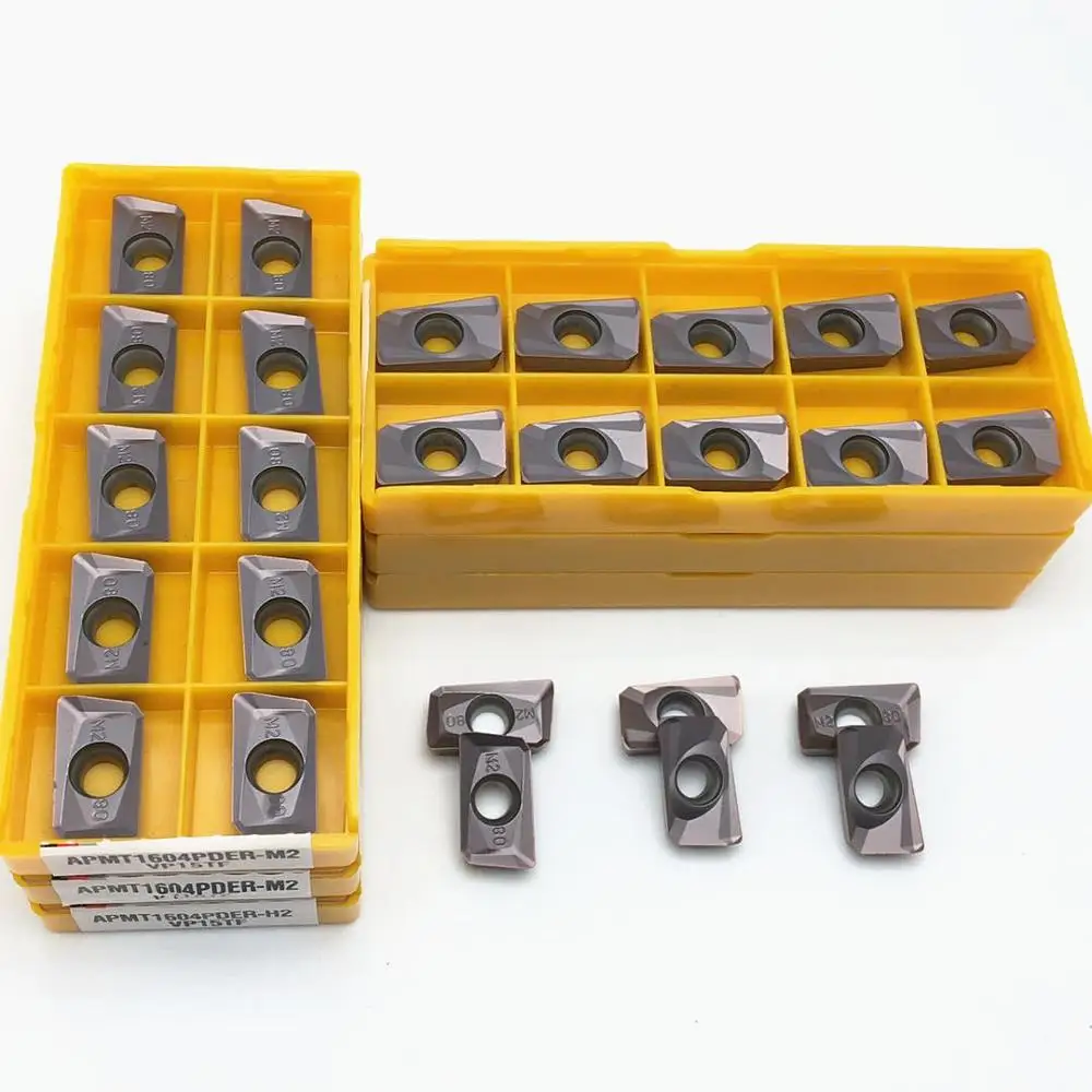 APMT1604 H2 M2 VP15TF карбидная вставка APMT 1604 фрезерный станок токарный инструмент CNC