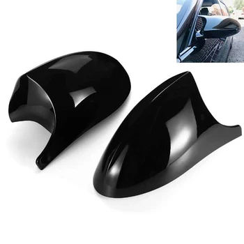 

2xMirror Cover Real Carbon Fiber/ABS Car Rearview Mirror Cap Cover Direct Replace For BMW E90 E91 2008-11 E92 E93 2010-13LCI