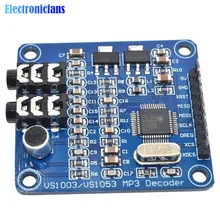 Diymore VS1003B VS1053 MP3 dekodowania płyta modułowa dewelopera VS1053b VS1053 IC na pokładzie funkcja nagrywania interfejs SPI
